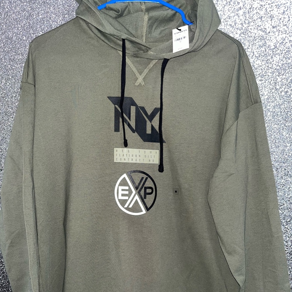 Mens New Express Hoodie size medium